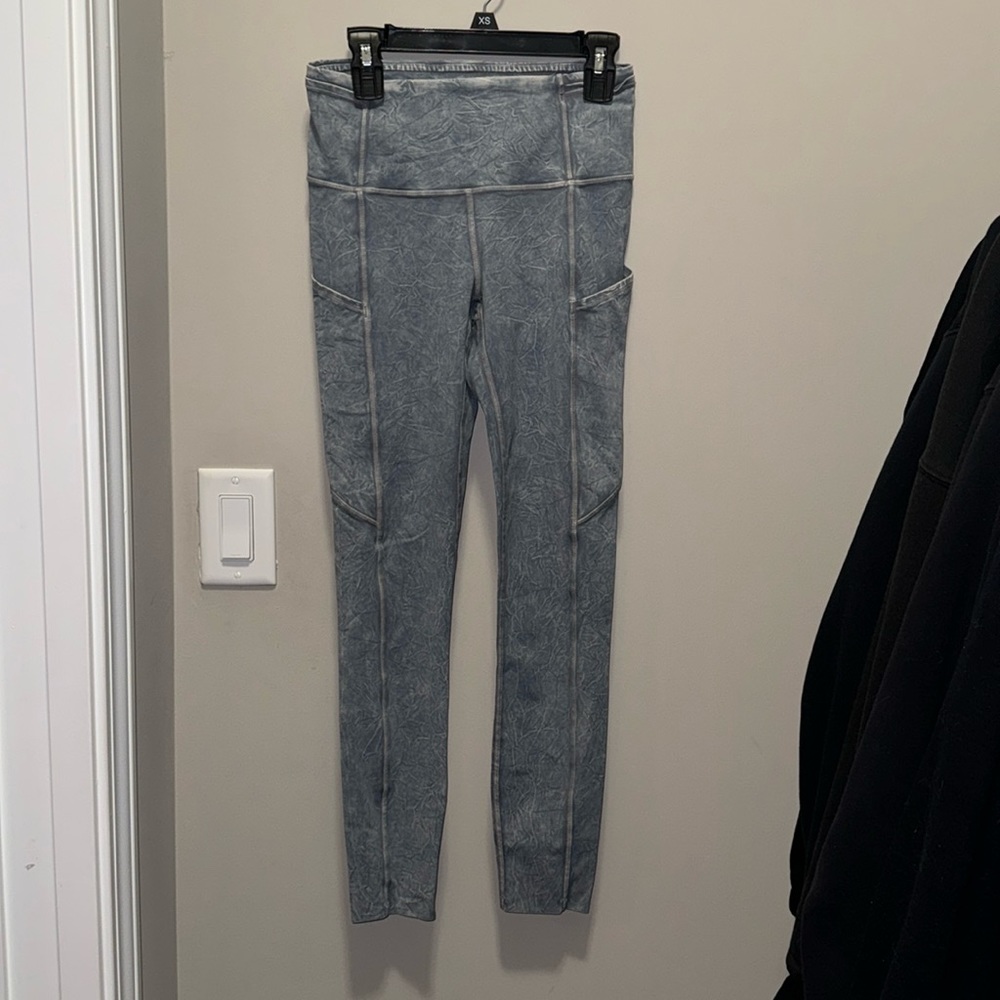 Lululemon leggings, Fast and free high rise tight 25”